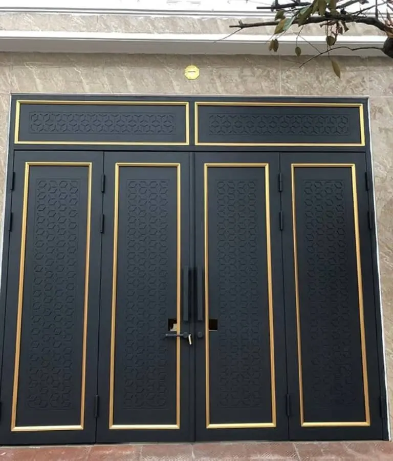 Cổng nhôm xingfa cao cấp