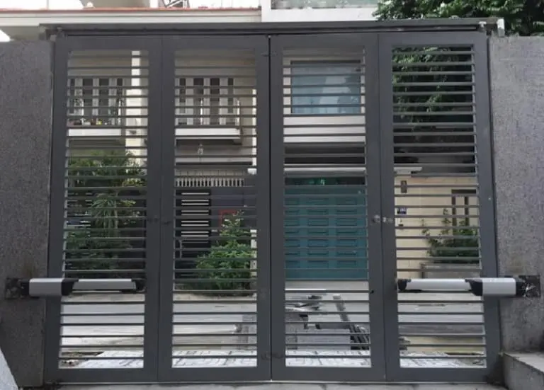 Cổng nhôm xingfa cao cấp