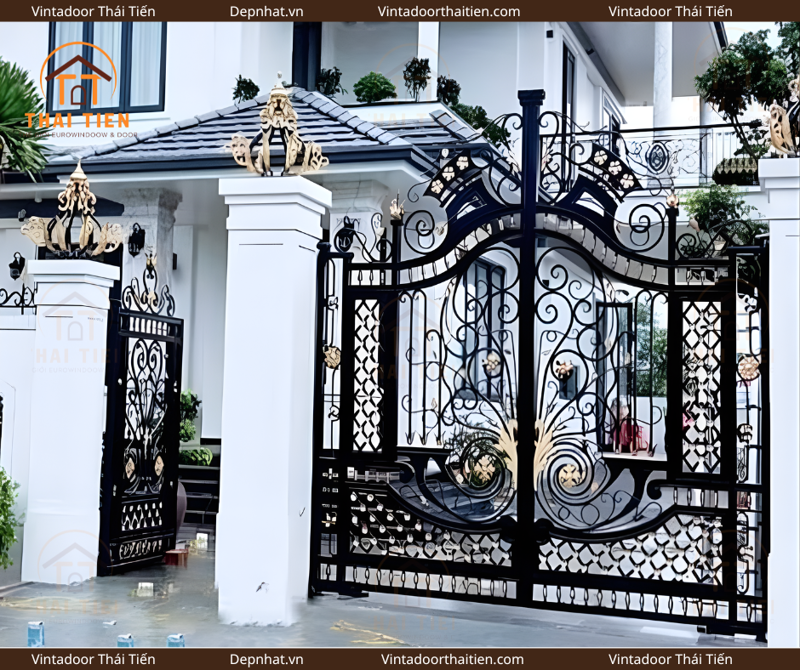 Cổng sắt mỹ thuật 