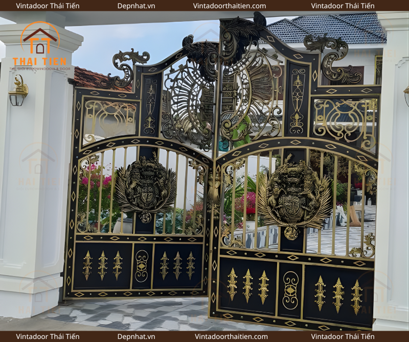 Cổng sắt mỹ thuật 
