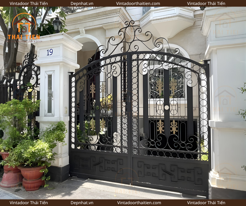Cổng sắt mỹ thuật 