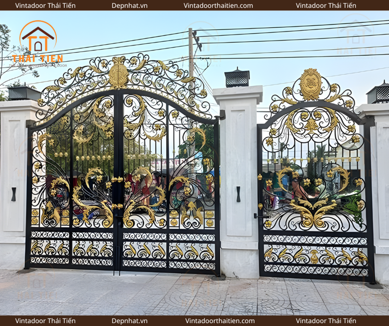 Cổng sắt mỹ thuật 