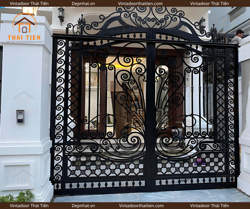 Cổng sắt mỹ thuật 