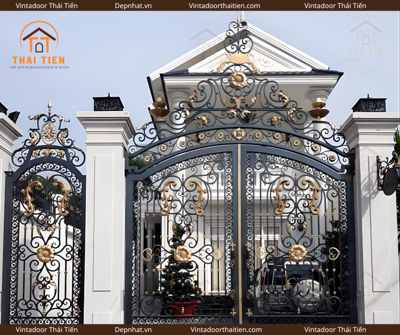 Cổng sắt mỹ thuật 