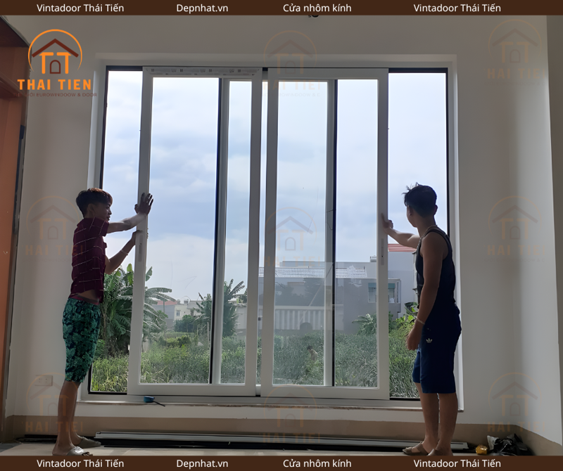 Hệ nhôm Xingfa cao cấp class A72 - cửa nhôm kính cao cấp Vintadoor Thái Tiến