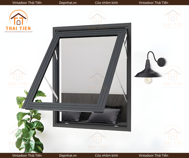 Cửa sổ 1 cánh mở hất 