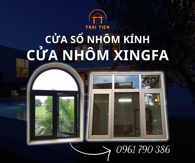 Cửa sổ nhôm xingfa