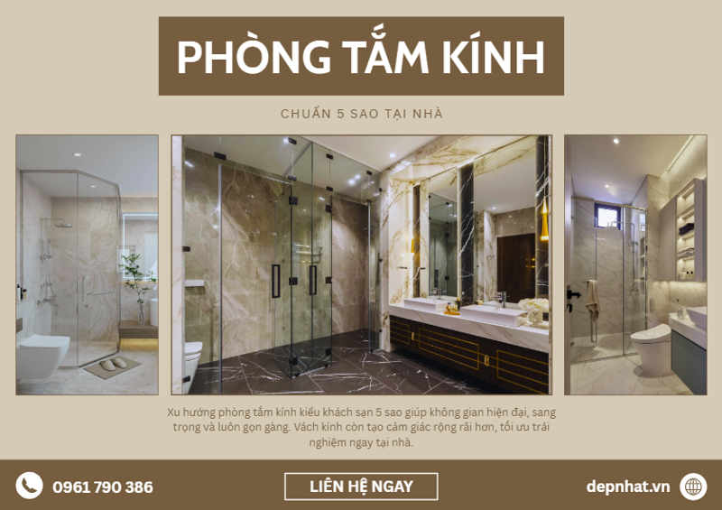 Phòng tắm kính