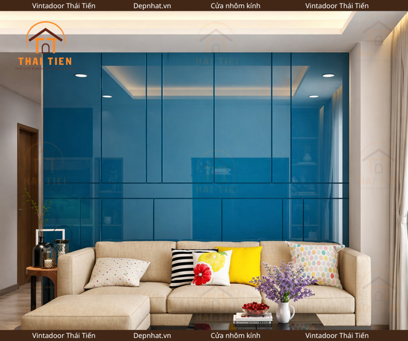 Tấm kính ốp tường