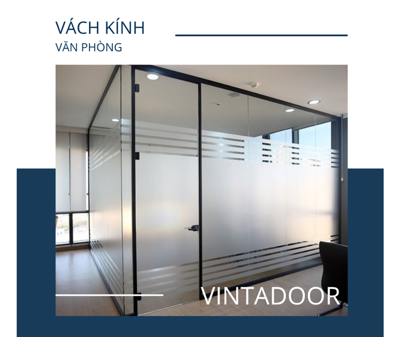 Vách kính văn phòng