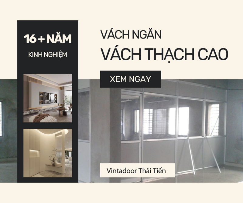 Vách ngăn thạch cao