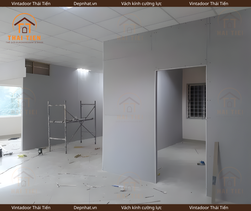Vách ngăn thạch cao