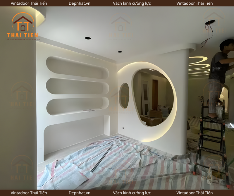 Vách ngăn thạch cao