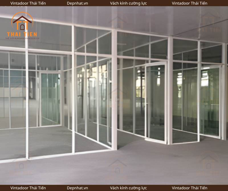 Vách nhôm kính nhà xưởng
