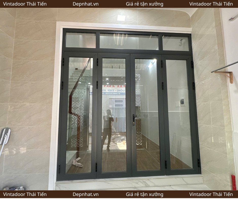 Thi công cửa nhôm Xingfa Việt Nam, cổng sắt & cầu thang kính cường lực tại TL28 – Bàn giao ngày 22/06 - Ảnh 3