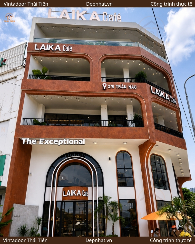 THI CÔNG TRỌN GÓI NHÔM - KÍNH - SẮT CHUỖI CAFE LAIKA – QUẬN 2 - Ảnh 8