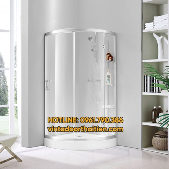 	Vách kính phòng tắm hiện đại