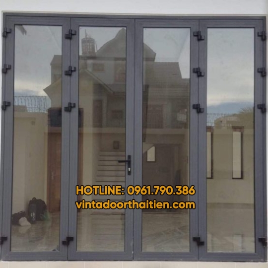Cửa nhôm xingfa 4 cánh cao cấp 