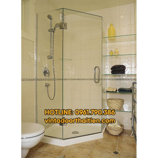 Phòng tắm kính trong suốt đẹp