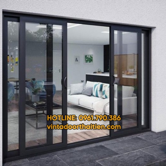 Cửa lùa nhôm xingfa cao cấp