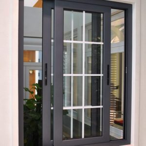 CỬA SỔ NHÔM KÍNH MỞ TRƯỢT 2 CÁNH