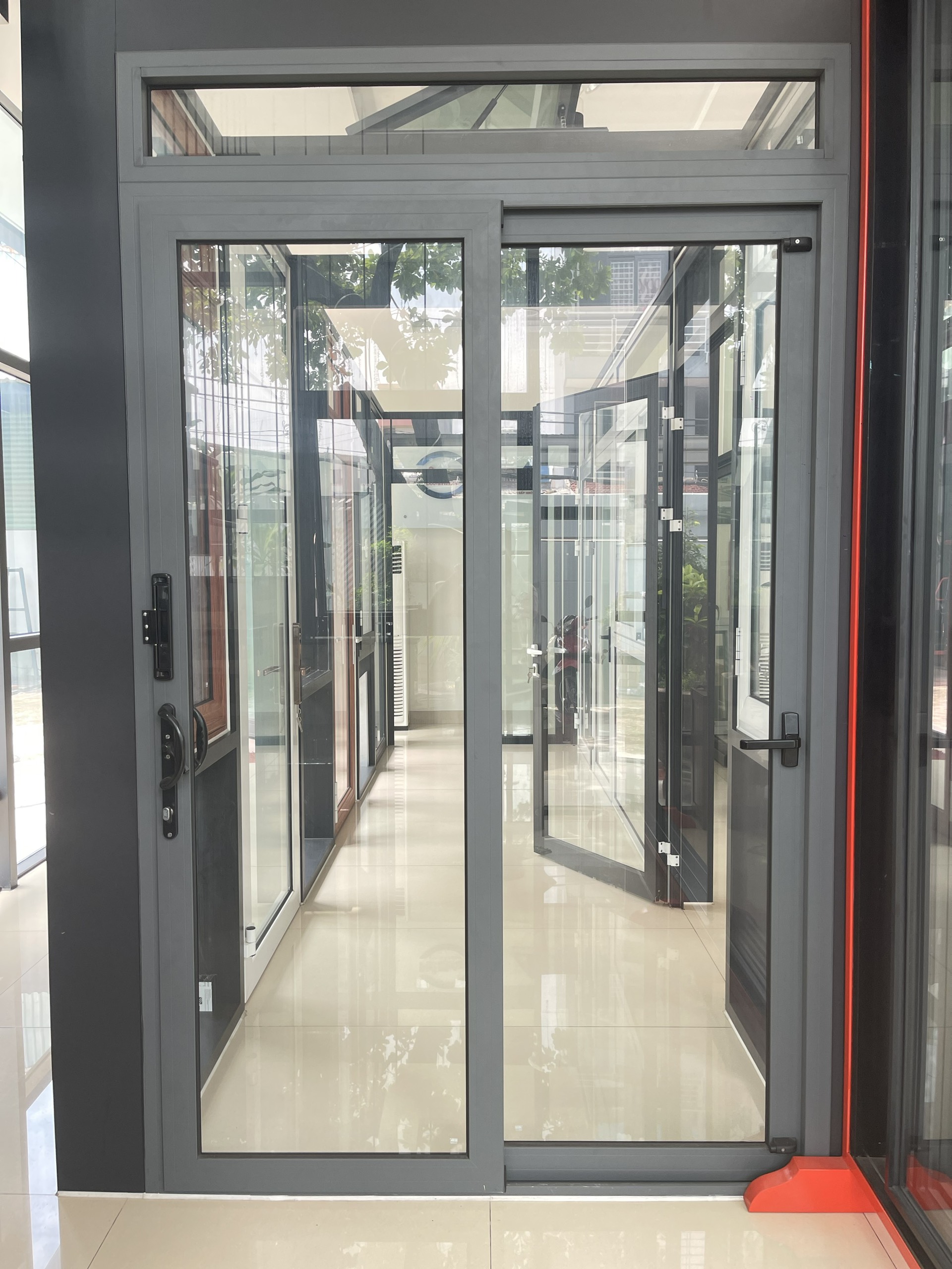 CỬA NHÔM KÍNH CHỐNG ỒN - Ảnh 4