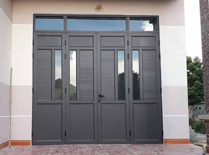 CỔNG NHÔM KÍNH PANO ĐẶC - Ảnh 5