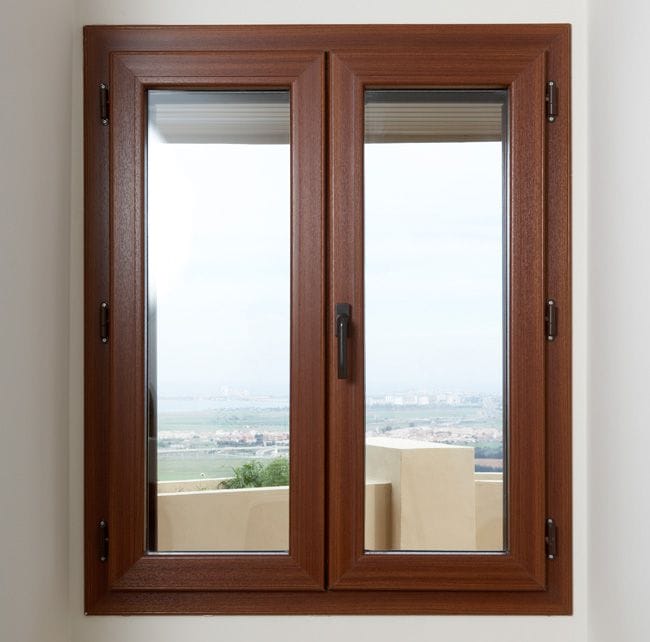 CỬA SỔ NHÔM KÍNH GIẢ GỖ - Ảnh 3