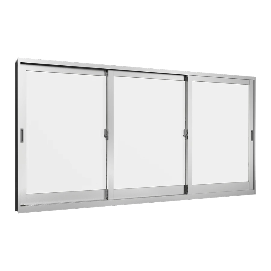 CỬA SỔ NHÔM KÍNH MỞ TRƯỢT 3 CÁNH - Ảnh 4