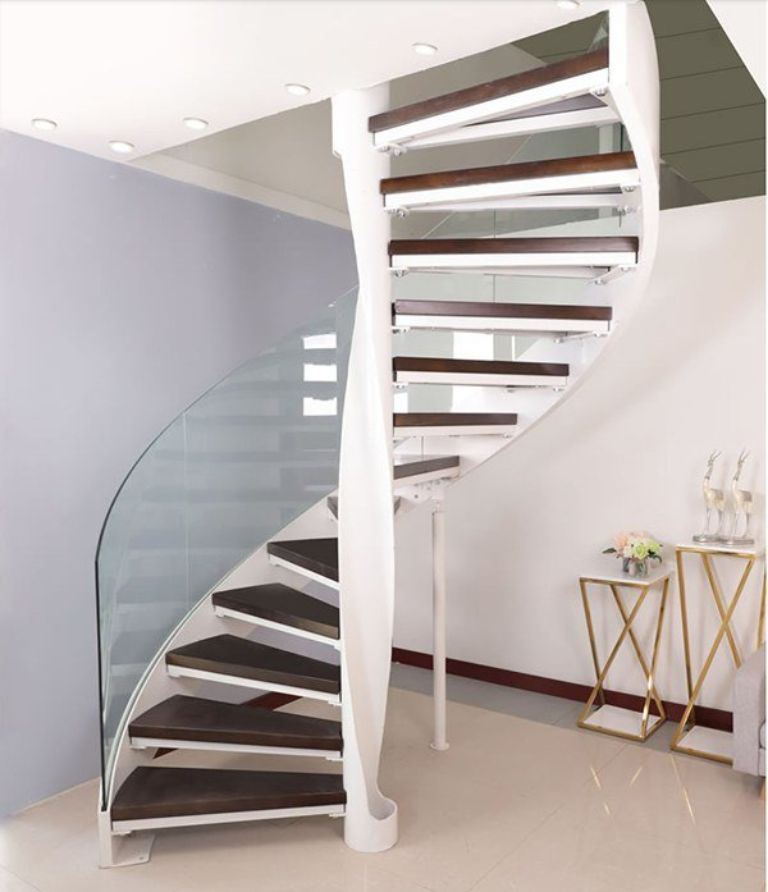 CẦU THANG KÍNH CƯỜNG LỰC UỐN CONG - Ảnh 6