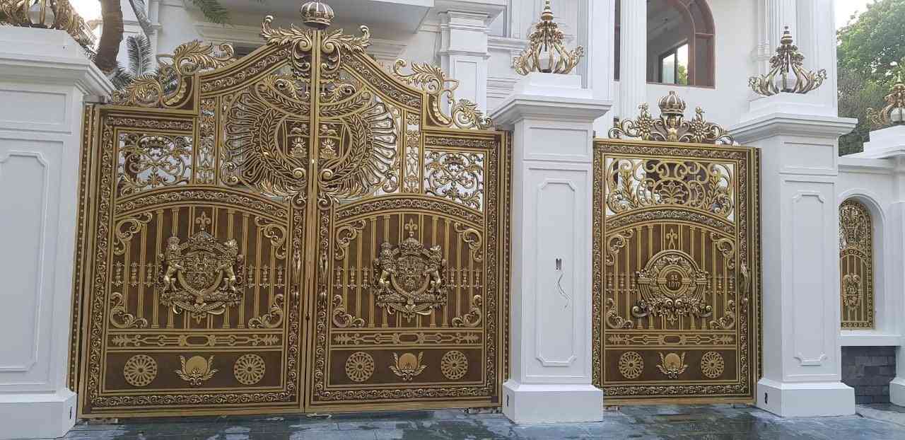 CỔNG NHÔM CỔ ĐIỂN - Ảnh 3