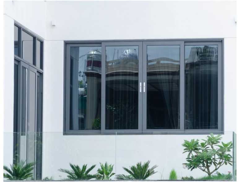 CỬA SỔ NHÔM KÍNH LÙA 4 CÁNH - Ảnh 2