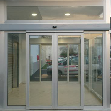 CỔNG NHÔM KÍNH TRƯỢT TỰ ĐỘNG - Ảnh 4
